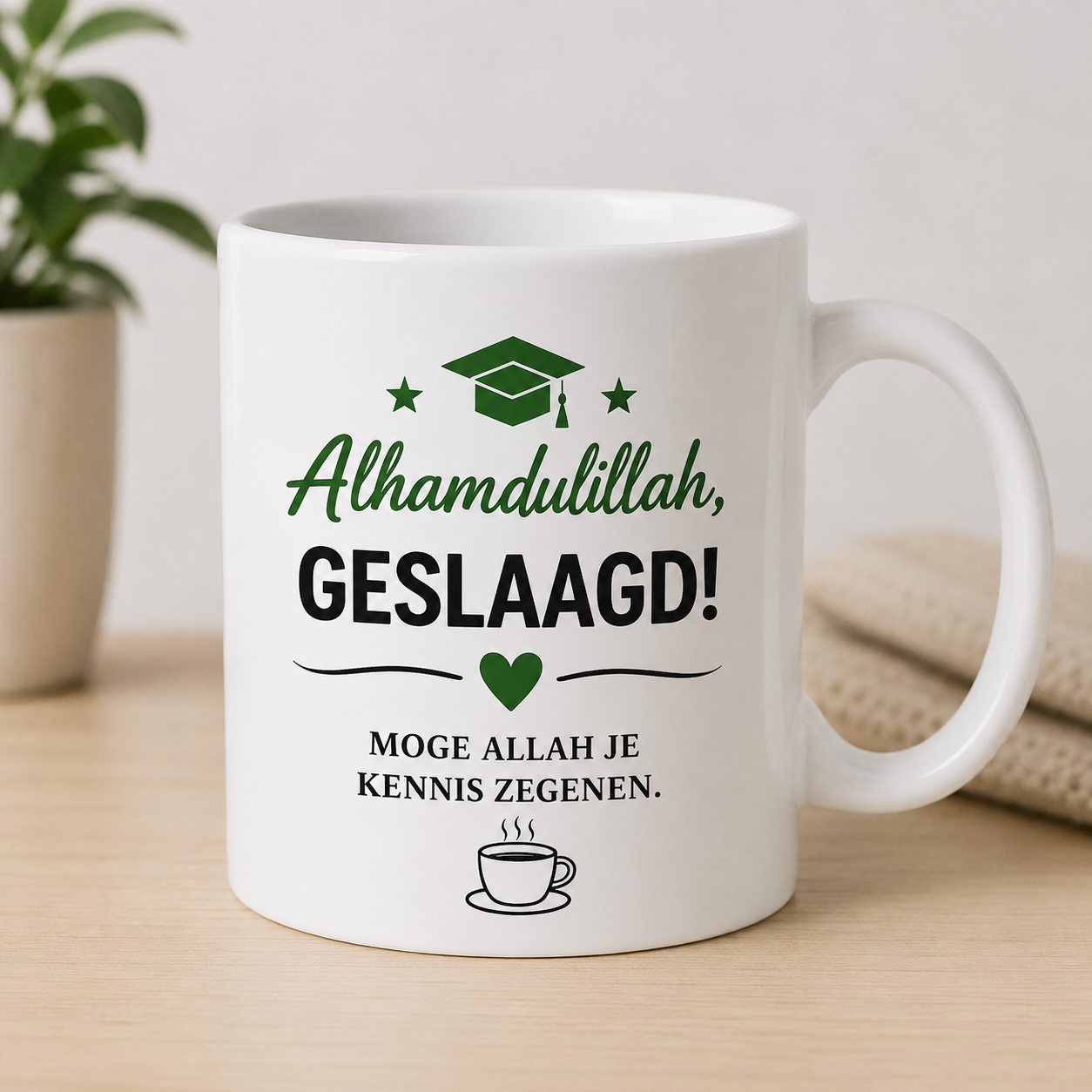 Geslaagd thema mok 11 oz- 325 ml