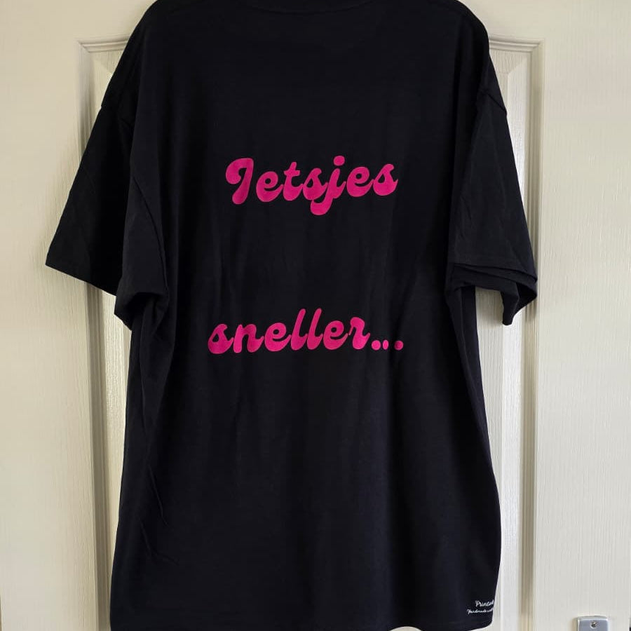 T-shirt korte mouwen bedrukt